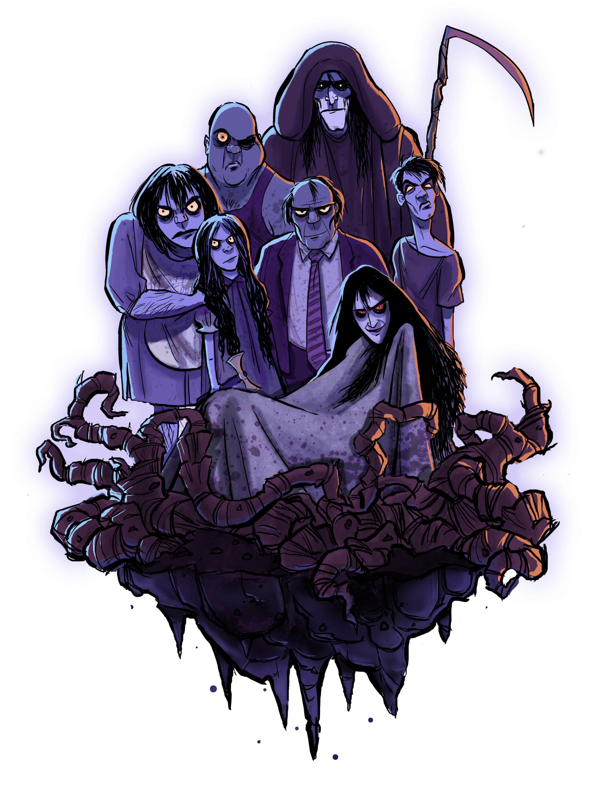 Floating Dark Matter monsters